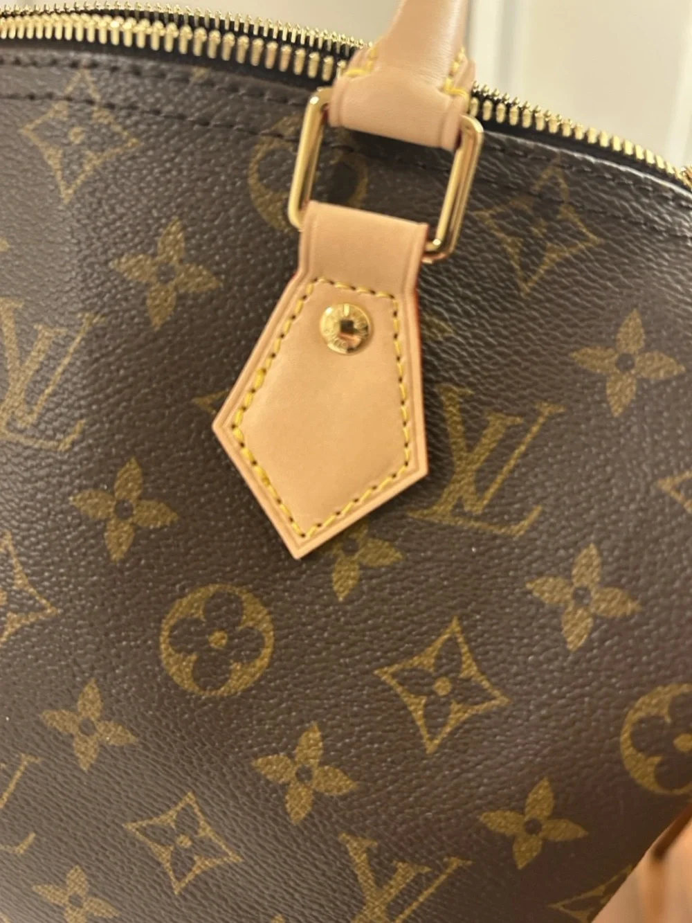 Louis Vuitton Speedy Bandoulière 25 Brown Monogram Satchel Lock Key Dust Bag Box